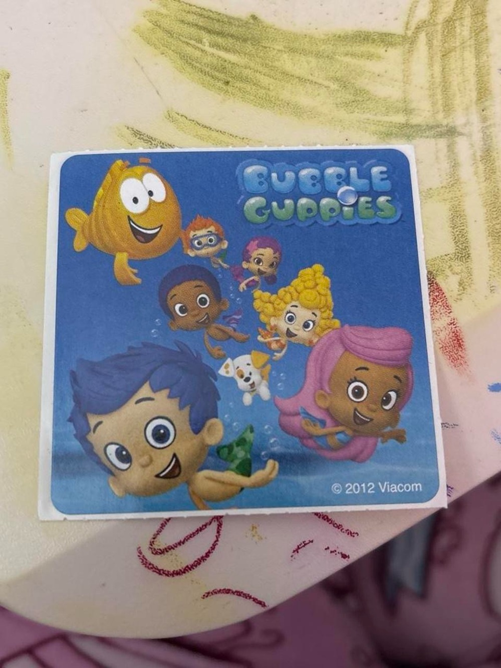 Bubble Guppies Kids Sticker